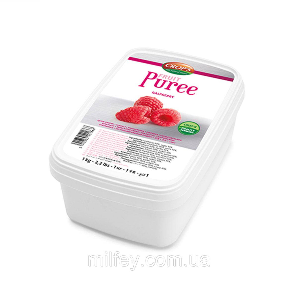 Пюре Малина заморожена Crop's 1 кг, фото 1
