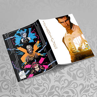 Зошит 48 арк. на скобі у клітинку Arcane / Аркейн 010