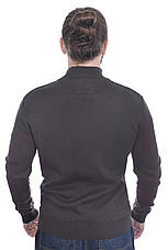 Кофта чоловіча Le Gutti 25-873-52 темно-коричнева, фото 4