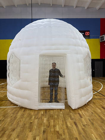 Надувний купол 4 м для фудкортів і фестивалів із вентилятором, фото 1