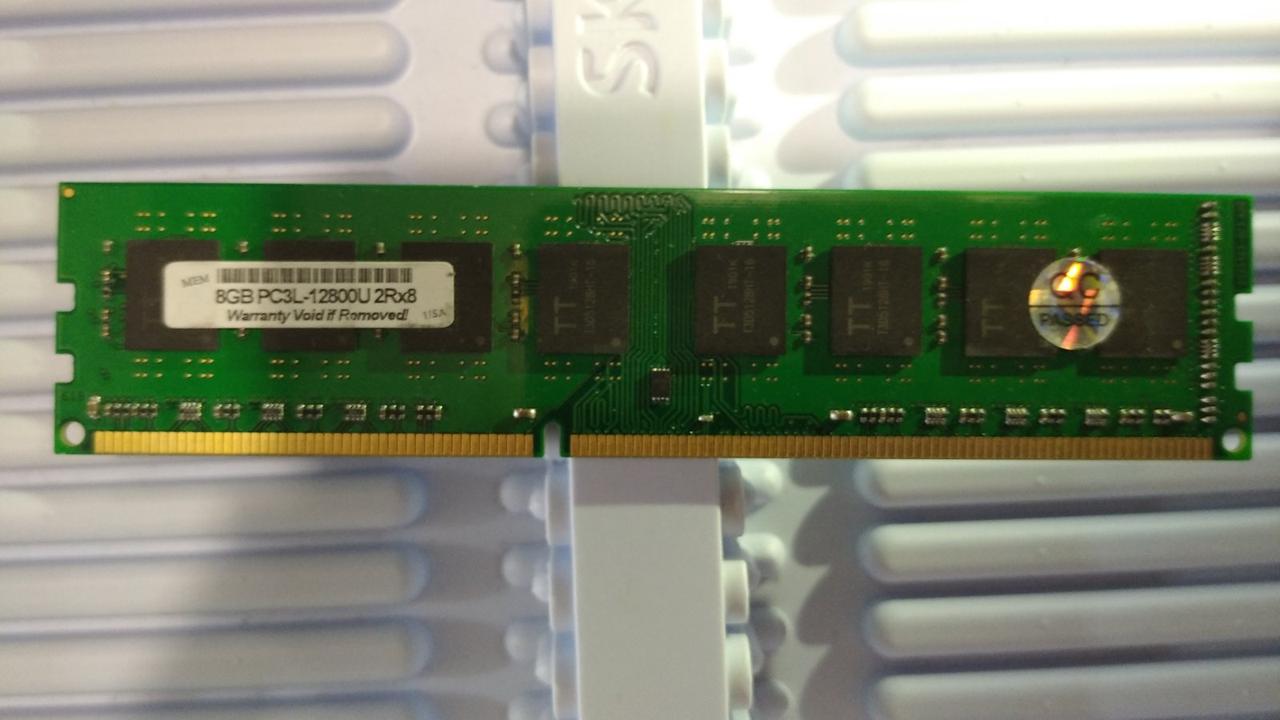 Недорога оперативна пам'ять 8GB DDR3L 1600MHz TT Games PC3L 12800U 2Rx8 RAM, фото 1