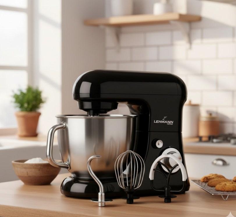 Планетарний кухонний комбайн Lehmann Chervil Black 3200/1300 Вт, фото 1