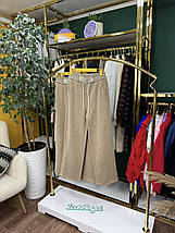 Шикарні жіночі штани, тканина "Вельвет на велюрі" 48, 50, 52, 54, 56, 58 розмір 48, фото 2