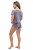 Сіра жіноча піжама футболка та шорти Martelle Lingerie 313, фото 2