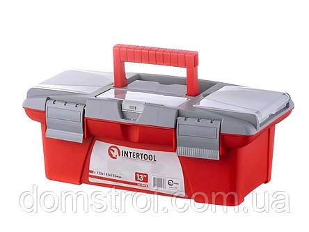 Ящик для інструментів INTERTOOL (BX-0413) 13"/335×185×130 мм, фото 1