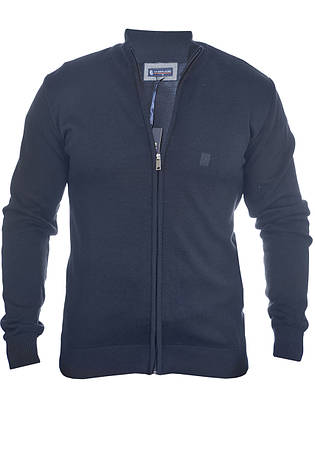 Кофта чоловіча Le Gutti 25-874-13 темно-синя, фото 1