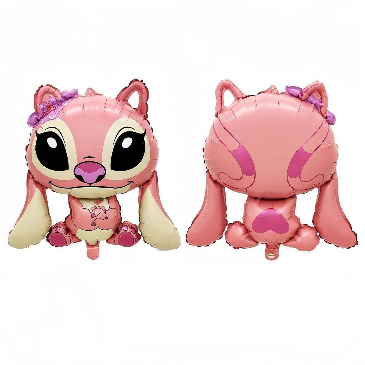 Фольгована кулька фігура "LILO & STITCH | ЛІЛО І СТІЧ" Ангел 56х60 см Китай (маленька)