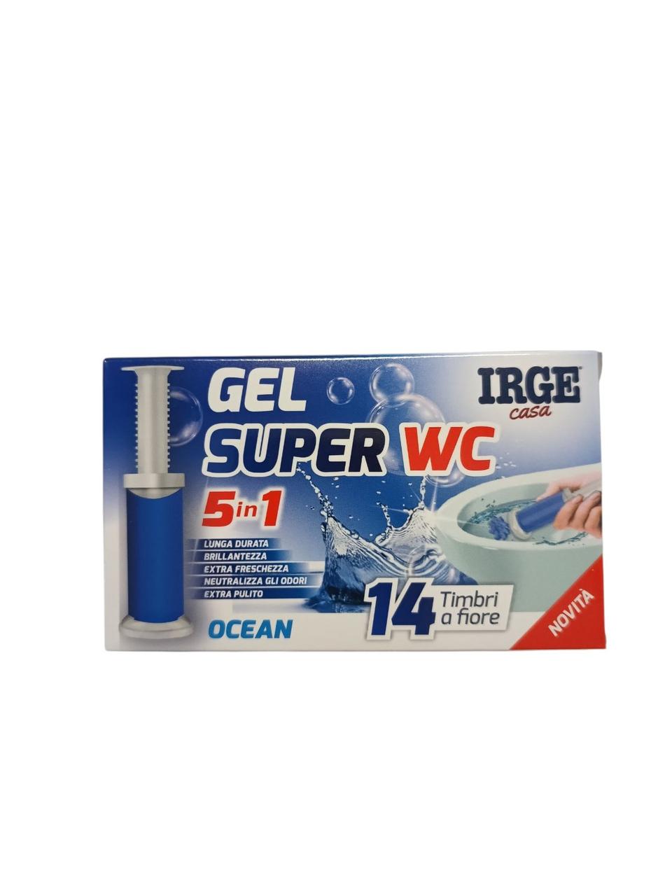 Гель шприц для унітазу. океан IRGE 14 застосувань