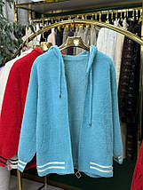 Неймовірний жіночий кардиган, тканина "Альпака" 54, 56, 58 розмір 54, фото 2