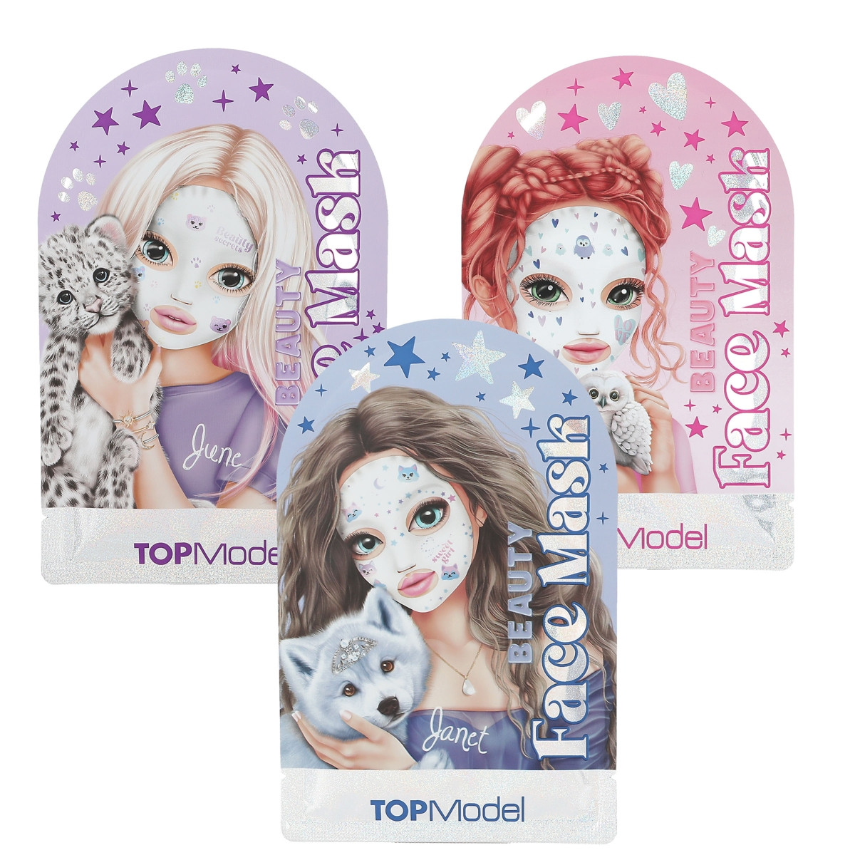 TOP Model Дитяча маска для обличчя Face Mask BEAUTY and ME 13823, фото 1