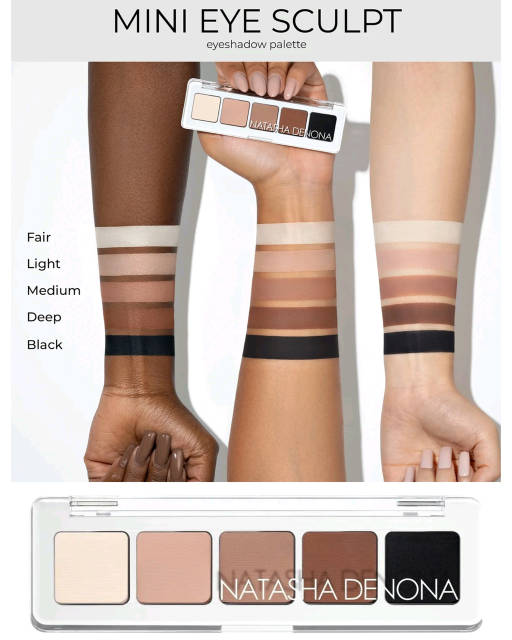 Палетка теней Natasha Denona Mini Eye Sculpt Palette купить за 1