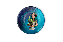 Паперові тарілки Твоя Забава Мавка. Лісова пісня "Мавка та Квусь" блакитні 10шт. (18см.)