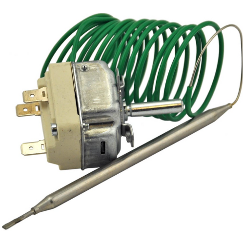 Термостат EGO 55.19219.810 (30°-90°C 1-pole Changeover contact Sensor 130/Ø9mm Capillary 2000/2000mm)