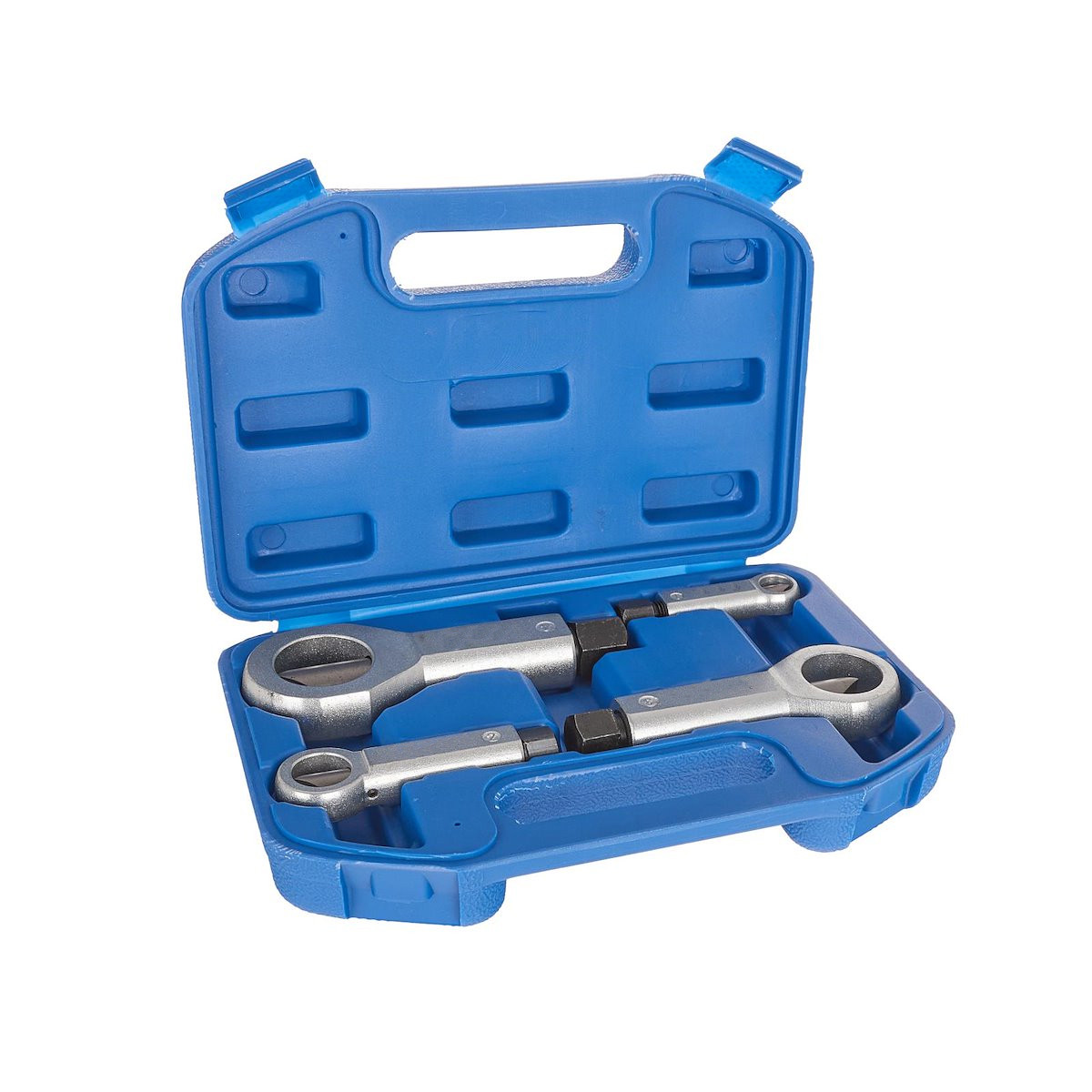 Набір знімачів гайок (гайкорізів) 9–27 мм 4 предмети Geko G38595, фото 1