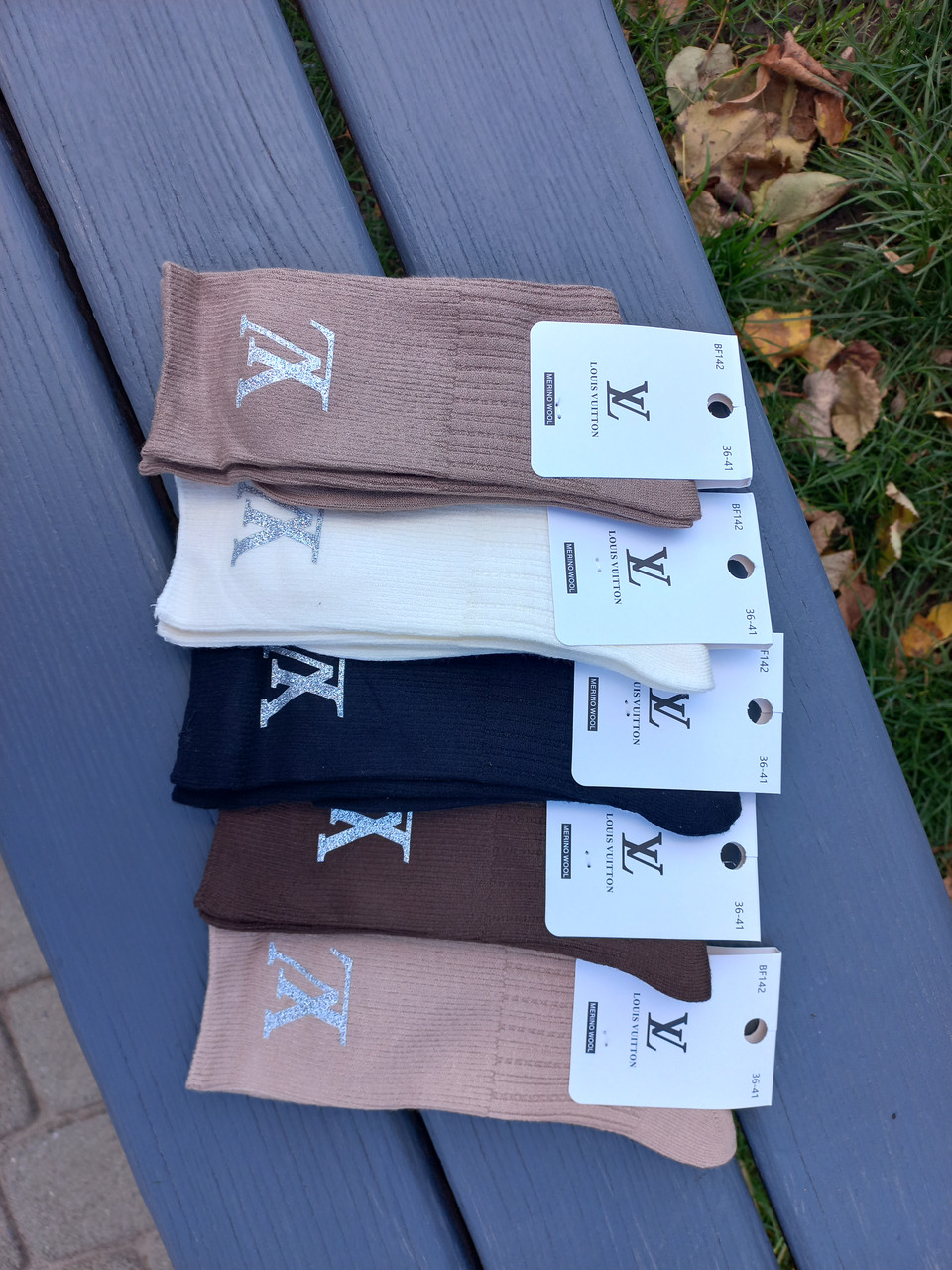 Теплі кашеммірові носочки з логотипом не дорого, фото 1