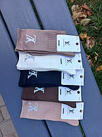 Теплі кашеммірові носочки з логотипом не дорого