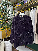 Неймовірний жіночий кардиган, тканина "Альпака" 58, 60, 62 розмір 58, фото 2