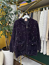 Неймовірний жіночий кардиган, тканина "Альпака" 58, 60, 62 розмір 58, фото 5