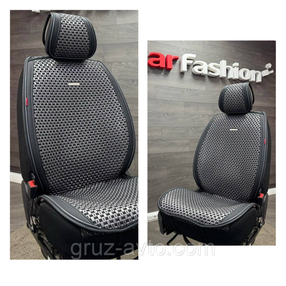 Накидки преміум BREEZE PLUS сірий/чорний/сірий 27363