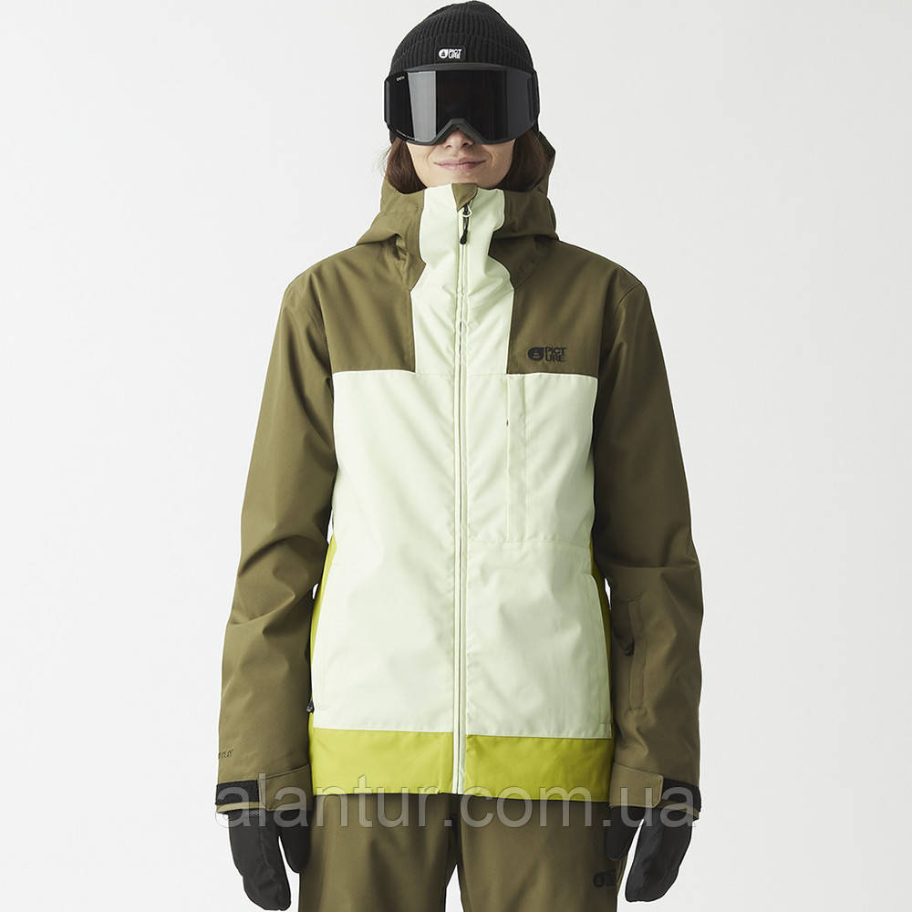 Picture Organic куртка лижна Seakrest W 2026 tobacco tender green M, фото 1