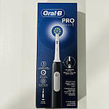 Електрична зубна щітка Oral-B PRO1 D305.513.3 Black, фото 2
