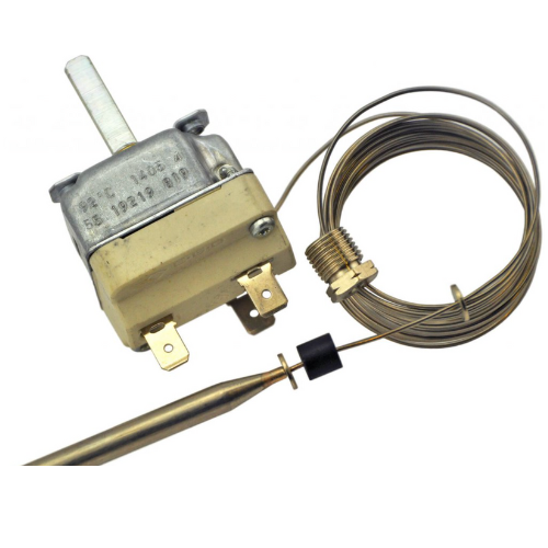 Термостат EGO 55.19219.819 (30°-92°C 1-pole Changeover contact Sensor 130/Ø6mm Capillary 2500mm)