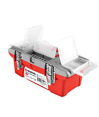 Ящик для інструментів з металевими замками INTERTOOL (BX-0513) 13"/335×185×130 мм, фото 2
