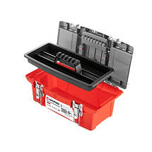 Ящик для інструментів з металевими замками INTERTOOL (BX-0513) 13"/335×185×130 мм, фото 4