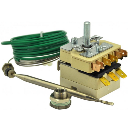 Термостат EGO 55.13619.210 (30°-90°C 1-pole + Outer Switch Sensor 98/Ø6mm Capillary 2380/1700mm)