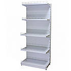 Овочевий стелаж металевий 1900х750 мм ТИП 3, приставний стелаж в магазин, пристінний стелаж для овочів та фруктів, фото 2