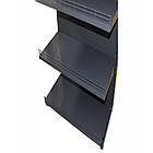 Торговий стелаж овочевий 1900х600 мм ТИП 3, приставний стелаж металевий, для торгівлі овочами, стелаж для фруктів, фото 3