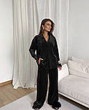 Костюм Домашній трійка Норма + Батал "Бархіт". Розміри: 42-46, 48-50, фото 5