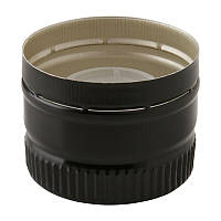 Ковпачок алюмінієвий 31,5 х 24 мм чорний