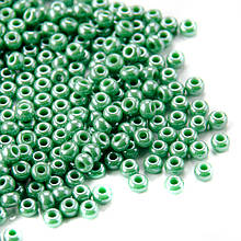 Бісер Preciosa10, No568-33119/58250, натуральний непрозорий, зелений