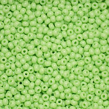 Бісер Preciosa10, No220-31119/53410 натуральний непрозорий, салатовий