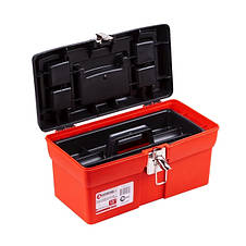 Ящик для інструментів з металевими замками INTERTOOL (BX-1113) 13"/330×180×165 мм, фото 2