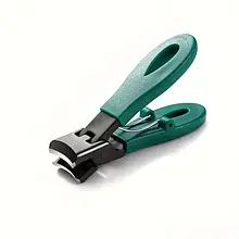 Кніпсер/кусачки пружинні для товстих врослих вікових нігтів Зелений