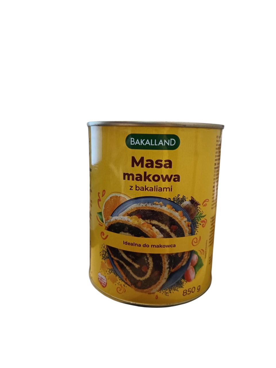 Макова суміш з сухофруктами Bakalland. 850 г