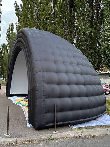 Надувний екран для проєкцій 4,5×8 м із вентилятором, фото 1