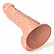 Фалоімітатор на присосці 14,5 см Член на присосці з мошонкою, фото 6