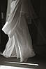 Фата № 2509 (1,5*2,6 м) довга молочна з перлами по краю, фото 9