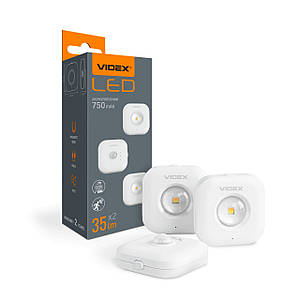 Акумуляторний LED світильник з датчиком руху VL-NL075-21 (35Lm 3000K-6500K) /VIDEX