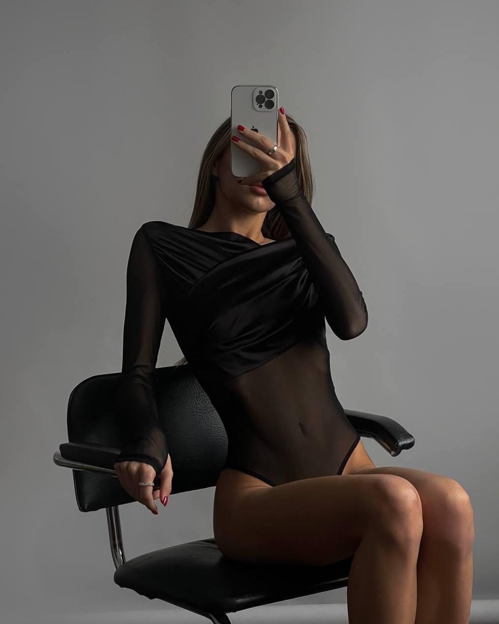 Боді для милих дам "Сітка". Розміри: 40-44, фото 1