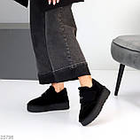 Жіночі низки уги, жіночі уги автоледі, коричневі уги жіночі, жіночі уги на високій підошві, фото 7