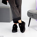 Жіночі низки уги, жіночі уги автоледі, коричневі уги жіночі, жіночі уги на високій підошві, фото 5