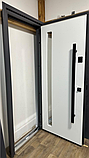 Метал-МДФ зі склопакетом ручкою (ТЕРМОРОЗРИВ на рамі), фото 4