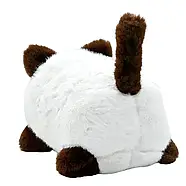 Інтерактивна іграшка Котик 933-103E, плюш 25 см, сенсор, повторює голос, 2 кольори, фото 2