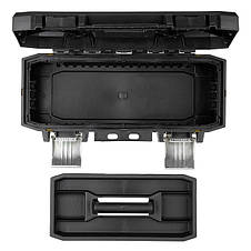 Ящик для інструментів з металевими замками INTERTOOL (BX-2018) 18"/462×212×177 мм, фото 3