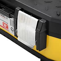 Ящик для інструментів з металевими замками INTERTOOL (BX-2018) 18"/462×212×177 мм, фото 5