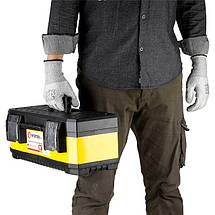 Ящик для інструментів з металевими замками INTERTOOL (BX-2018) 18"/462×212×177 мм, фото 4